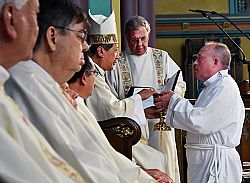 Deacon candidates installed as acolytes