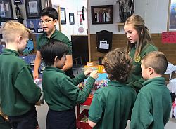 Students donate to the Diocesan Development Drive