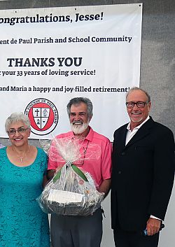 St. Vincent de Paul facilities manager retires after 33 years