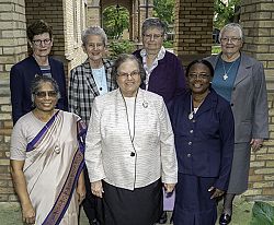 Holy Cross Sisters Install Officers