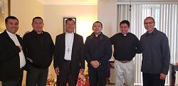 Salvadoran bishop visits Diocese of Salt Lake City
