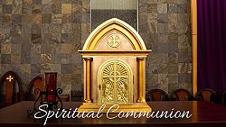 Videos with local priests explain spiritual communion