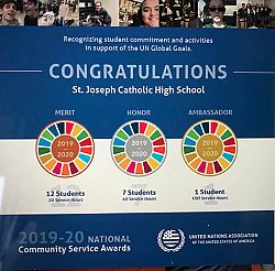 Two Utah Catholic high schools recognized for their commitment to community service