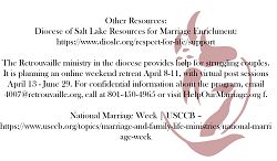 Diocese celebrates National Marriage Week by offering online workshop for couples