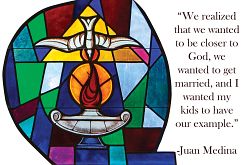 Local Church to welcome new members at Easter Vigil: St. Ann parishioner Juan Medina