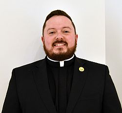 Diocesan seminarians reflect on installation as acolyte: Anthony Shumway
