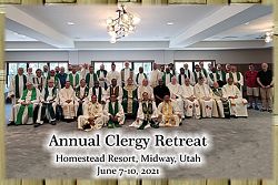 Priests Gather for Clergy Retreat