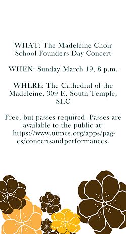 Cathedral choirs to perform 'The Dream of Gerontius' for Founders Day Concert