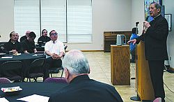 Priest convocation focuses on healthy living
