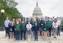Cosgriff eighth-graders' trip to D.C. offers learning opportunities in history, civics