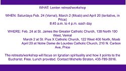 Eastern Deanery to host trio of  Lenten events