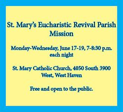 St. Marys to host eucharistic revival parish mission