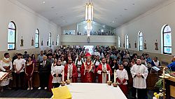 Confirmation Celebration Shows Parishs Cultural Diversity