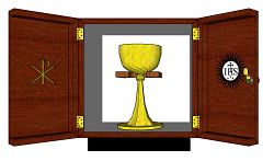 Local woodworkers sought to make boxes for chalices to promote vocations in diocese